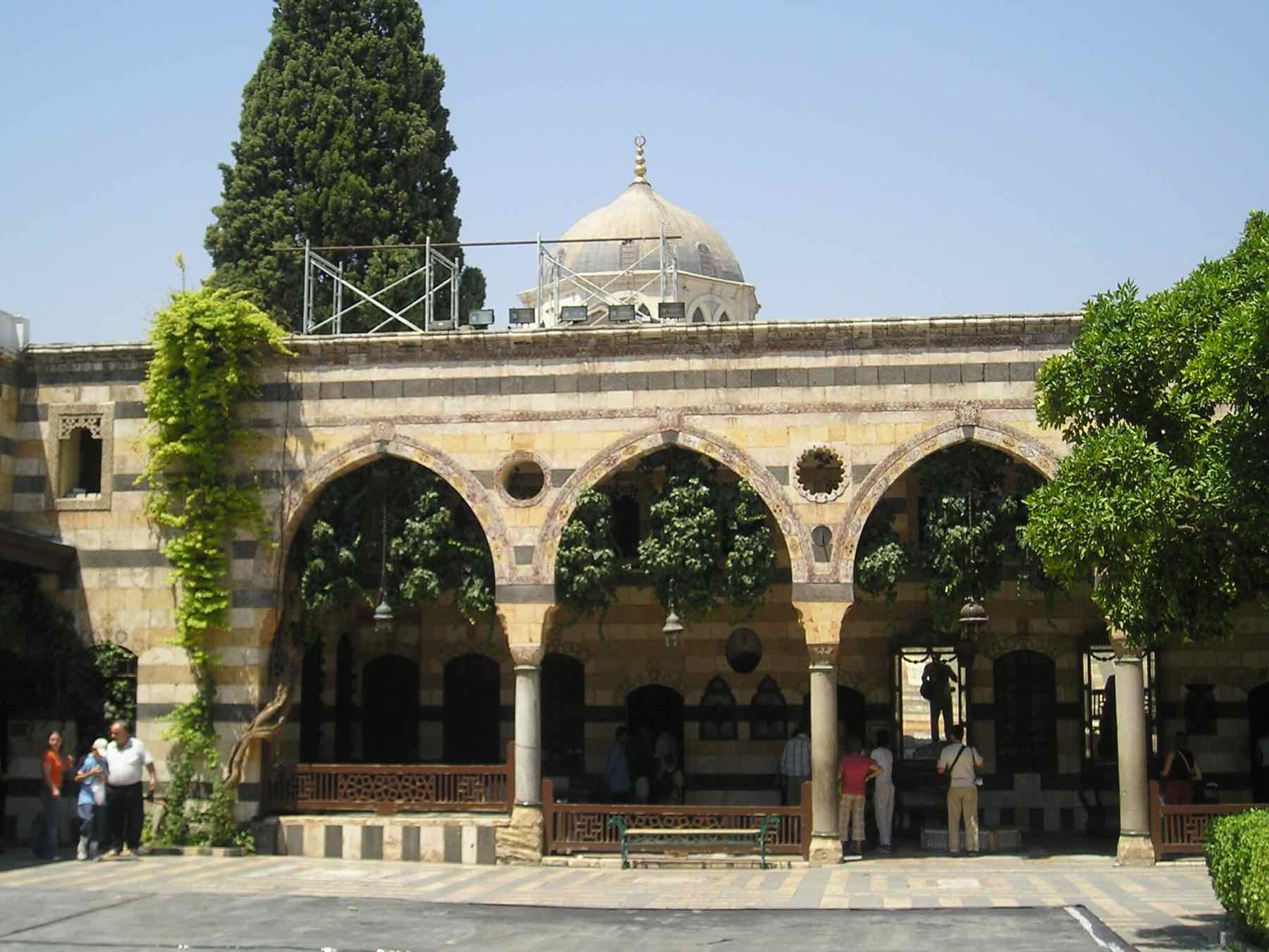 Azm Palace courtyard, Damascus