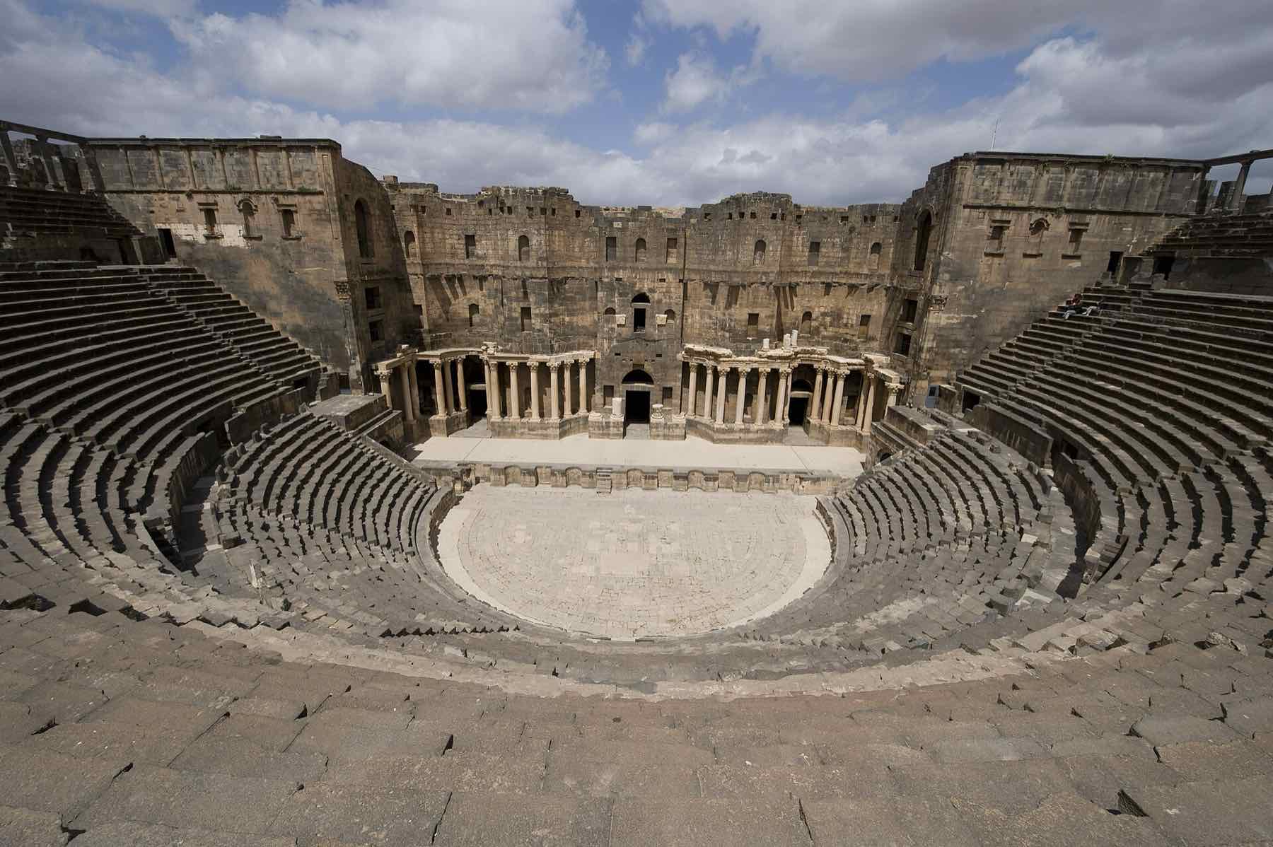 Roman theatre at Bosra