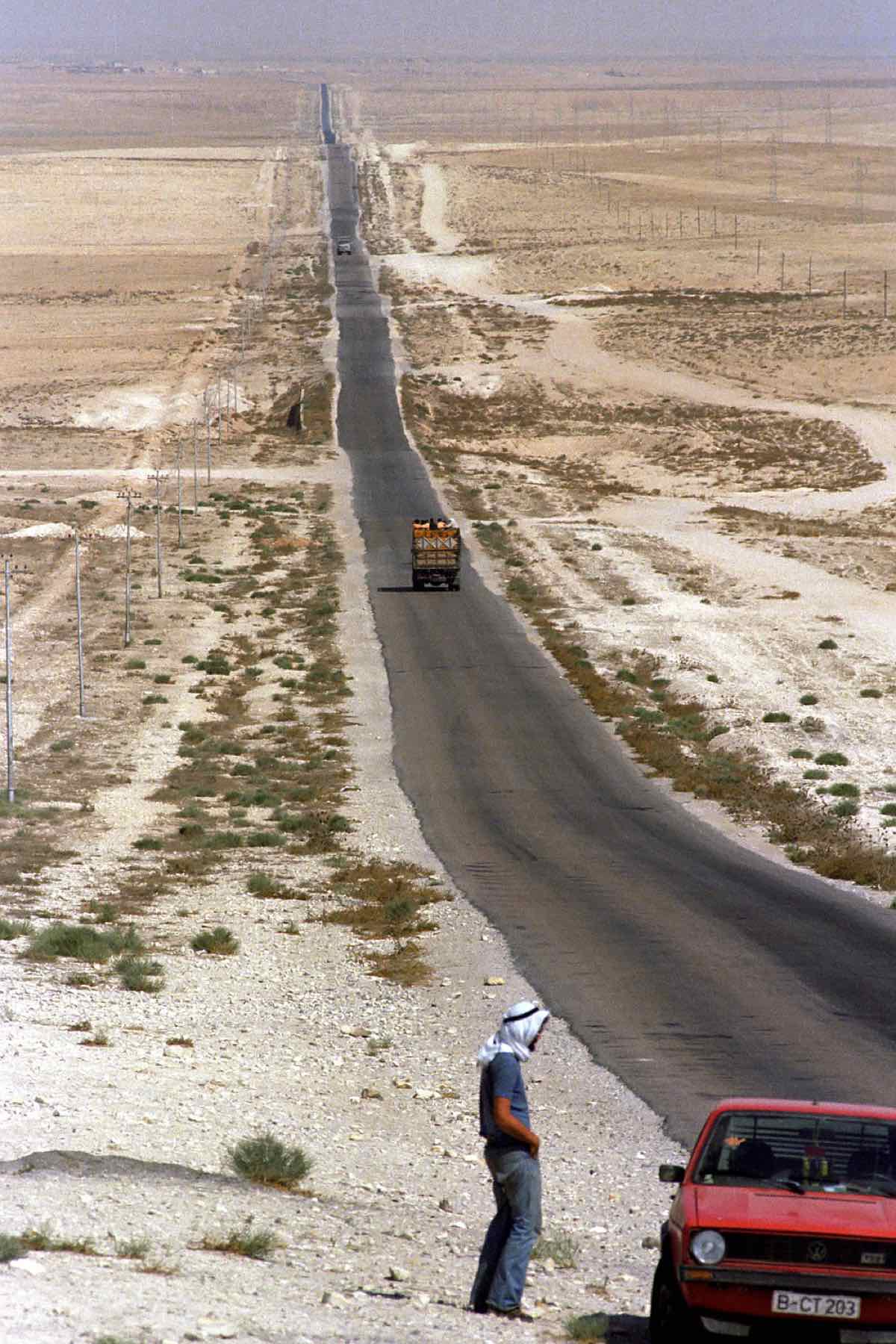 Open highway across Syria